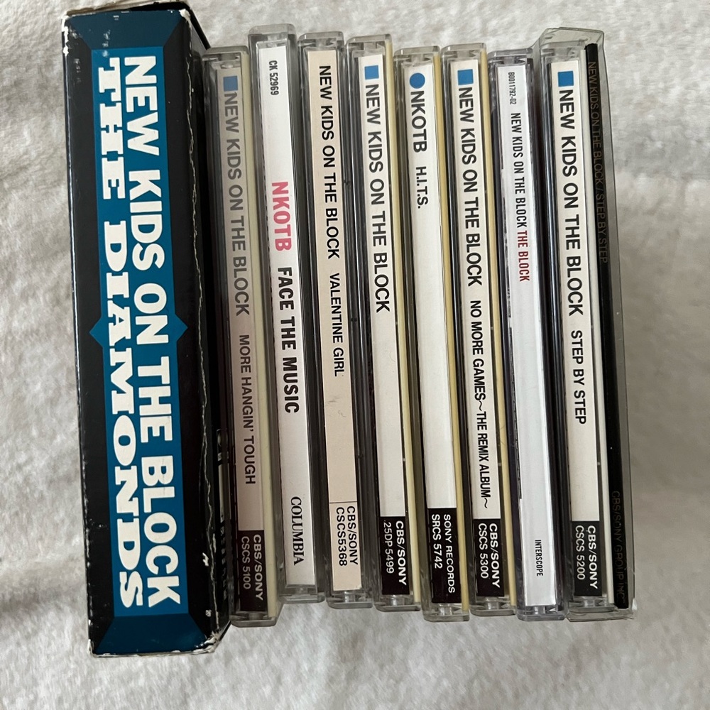 New Kids On The Block - 9 CDs